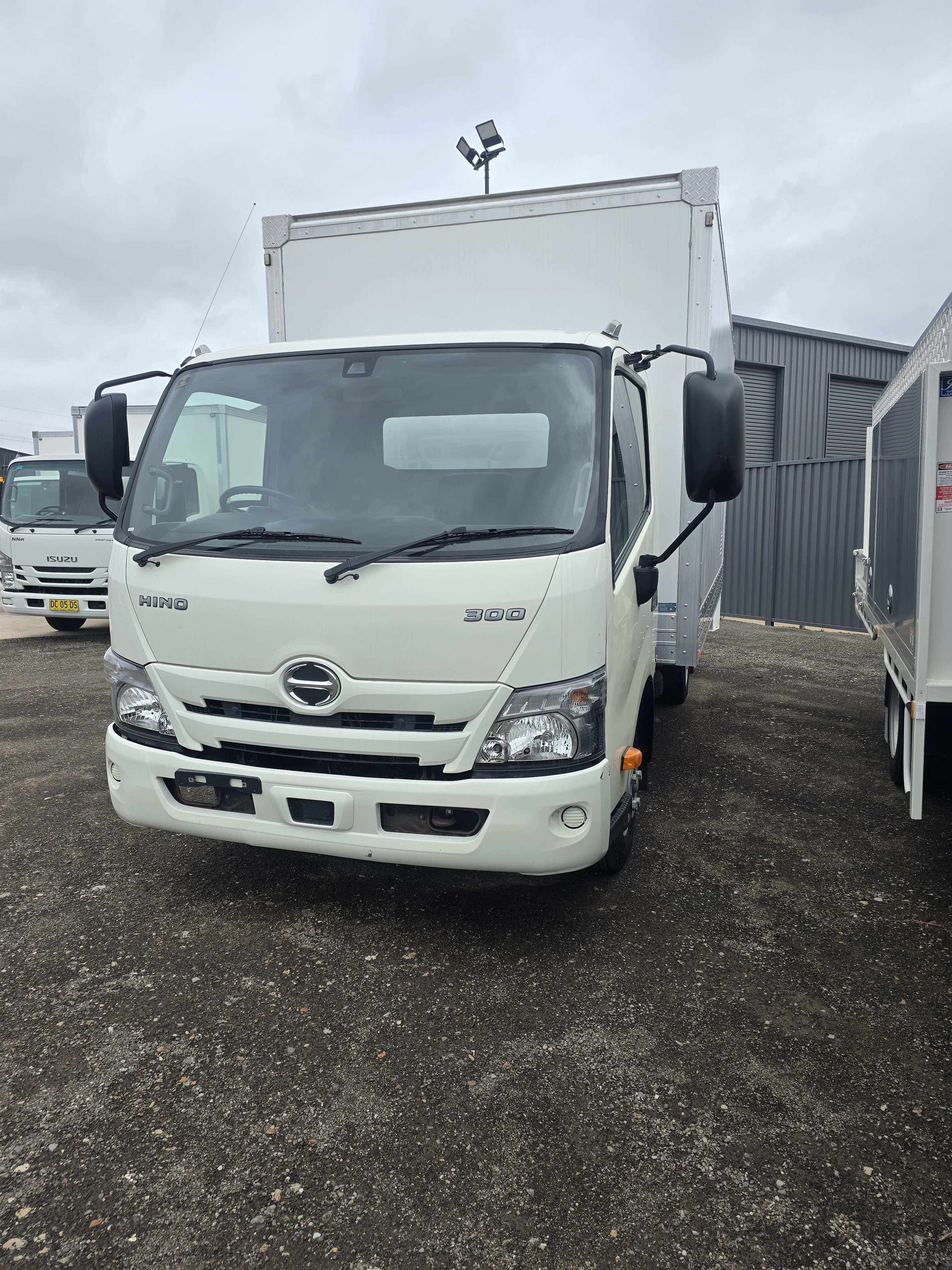 Modern Trucks for Heavy Lifting.